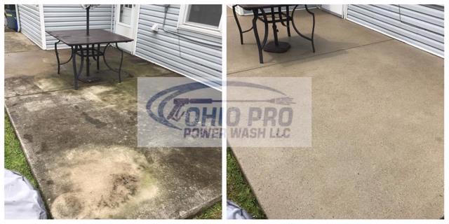 Another Concrete Cleaning in Pickerington, OH