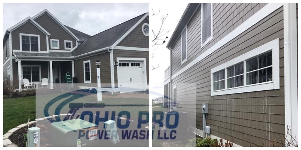 House soft wash thornville ohio