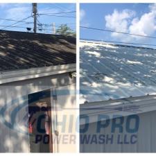 Low pressure roof wash in carroll oh 1