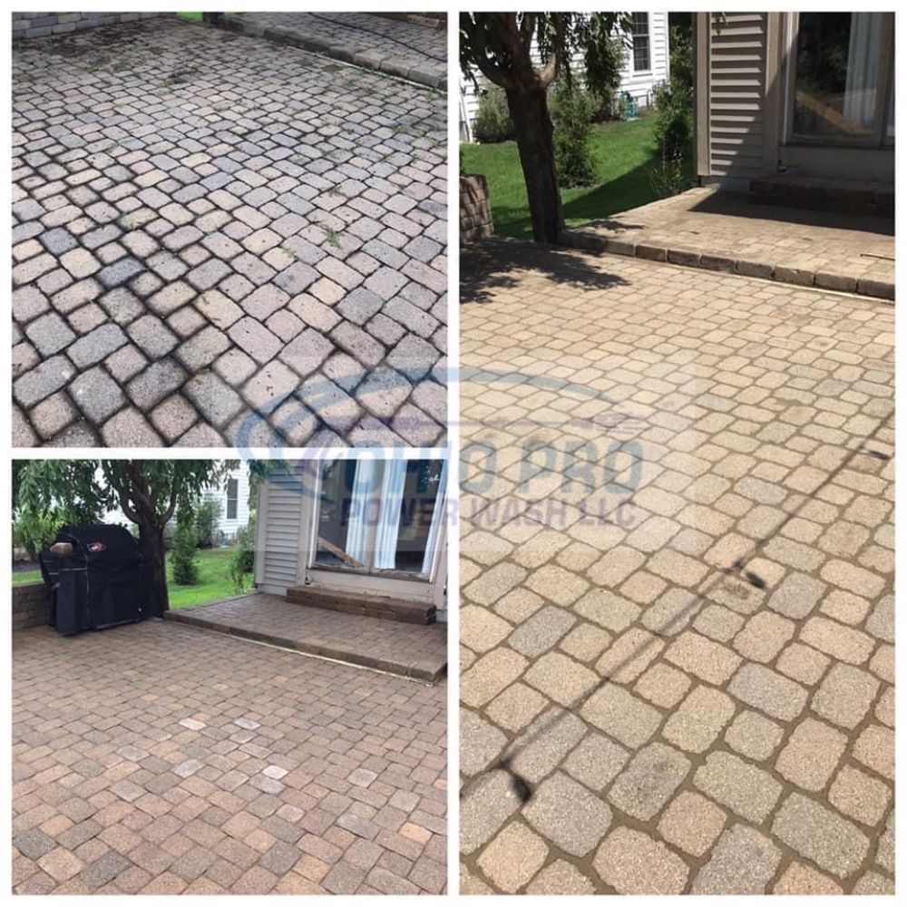 Paver Patio Cleaning and Sanding in Canal Winchester, OH